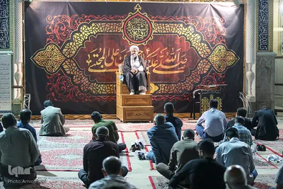 مراسم شهادت امام حسن مجتبی (ع) در حرم مطهر شاهچراغ‎(ع)