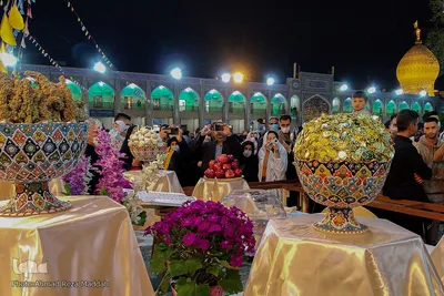 مراسم تحویل سال ۱۴۰۱  در حرم مطهر شاهچراغ (ع) شیراز‎