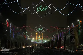 شب نیمه شعبان در مشهد