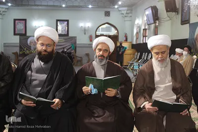 مراسم یادبود آیت الله محمدی ری شهری