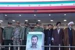 تشییع پیکر مطهر پنج شهید گمنام در تبریز‎