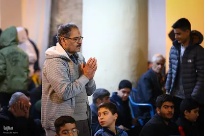 مراسم اعتکاف در مسجد جامع عتیق اصفهان