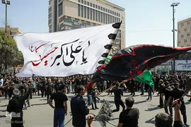 مراسم عزاداری شهادت امام رضا (ع) در مشهد مقدس