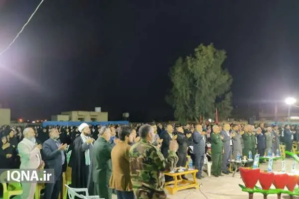 یادواره ۱۵ شهید در روستای پهلوان‌کشی برگزار شد + عکس