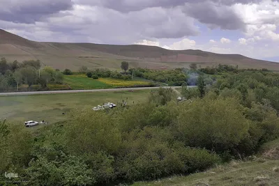طبیعت بهاری روستای کسانق اهر