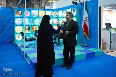 غرفه ایکنا در بیست‌وپنجمین نمایشگاه قرآن-1
