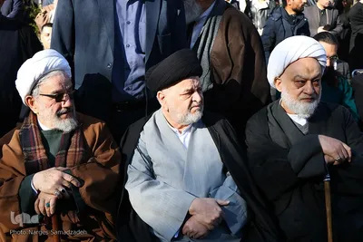 تشییع پیکر آیت‌الله مستجاب‌الدعواتی در اصفهان