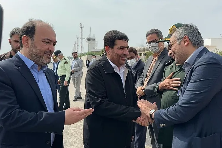 معاون اول رئیس‌جمهور عازم بشاگرد شد