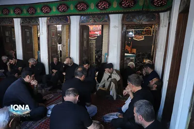 بزم روضه روز ۲۸صفر در منزل مرحوم محمدباقر روحانی