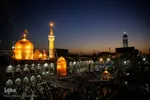 نقاره‌زنی حرم مطهر رضوی در آستانه میلاد حضرت رضا علیه السلام
