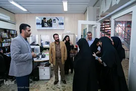 بازدید مشاور امور بانوان وزارت کشور از خبرگزاری ایکنا