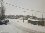 طبیعت برفی مناطق شهری و روستایی اهر