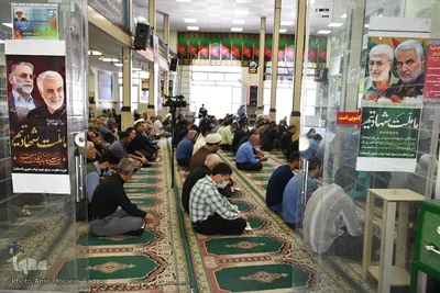 گرامیداشت شهدای ۱۵ خرداد در مسجد بازار بیرجند