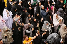 تحویل سال ۱۴۰۳ در حرم امام رضا(ع)