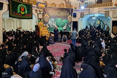 مراسم شیرخوارگان حسینی در نایین