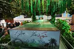 عزاداری شب شهادت امام صادق(ع) و استقبال از شهید گمنام در اراک
