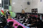 کرسی تلاوت قرآن به مناسبت دهه فجر در شهر سامن