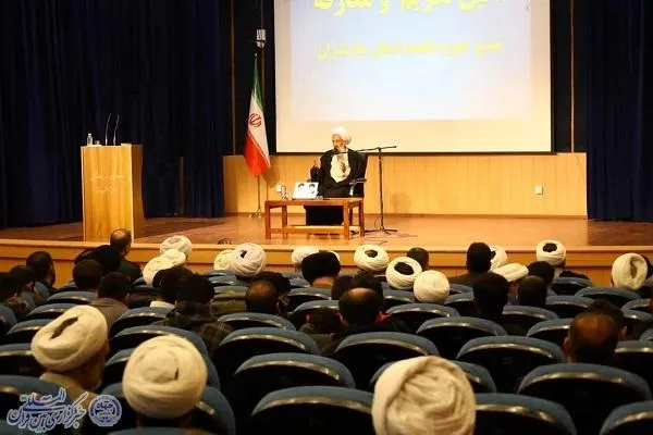 آئین تکریم و معارفه مدیر حوزه علمیه استان مازندران