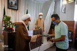 مراسم تجلیل از خبرنگاران توسط حوزه علمیه منصوریه