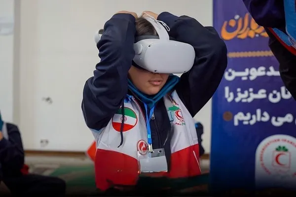آموزش‌های امدادی با عینک واقعیت مجازی در مسابقات «دادرس»