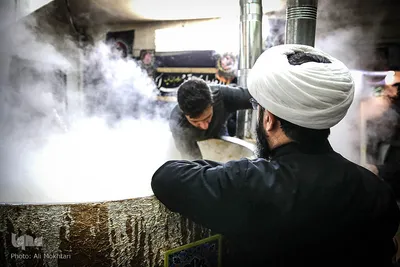 سمنو پزان، سنت ایرانی و نذر فاطمی