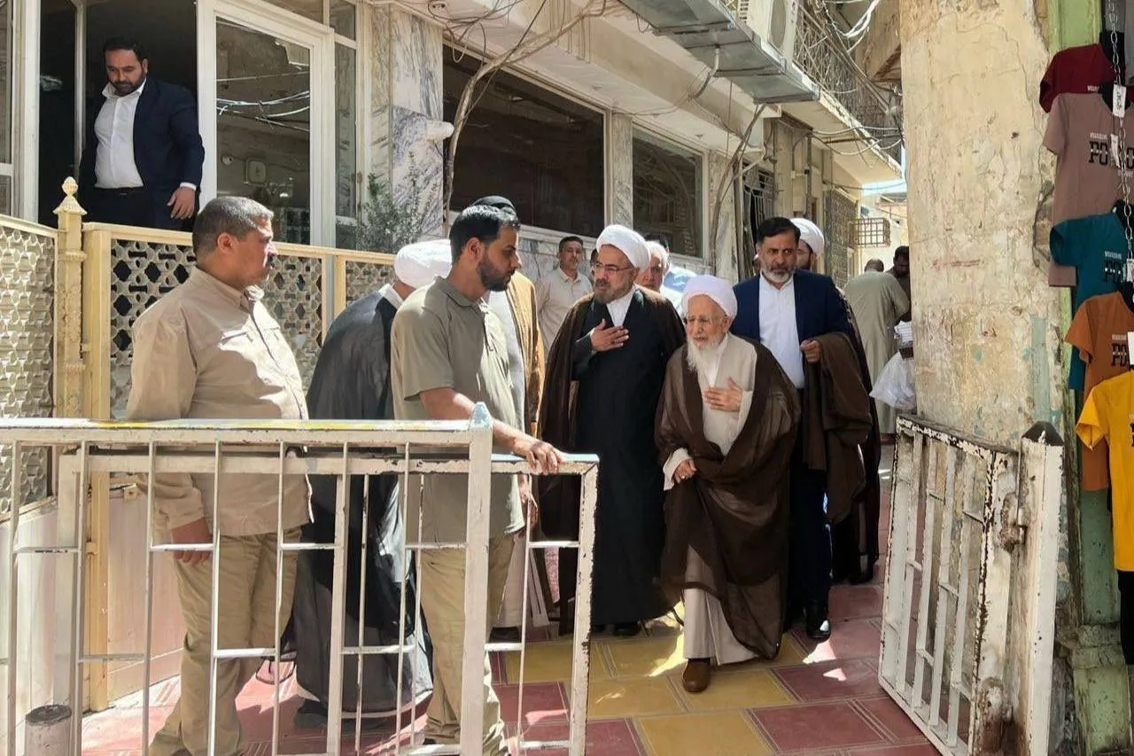 آیت‌الله جوادی آملی با آیت‌الله سیستانی دیدار کرد