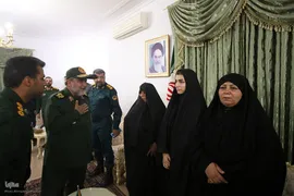 مراسم استقبال از پیکر مطهر ۳ پاسدار شهید تیپ ۳۳ المهدی(عج) در شیراز