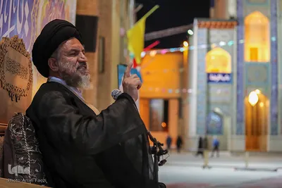 مراسم جشن سالروز ولادت امام هادی(ع) در حرم شاهچراغ(ع)
