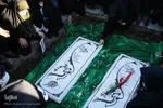 تشییع و خاکسپاری پیکر ۲ شهید گمنام دفاع مقدس در مشهد
