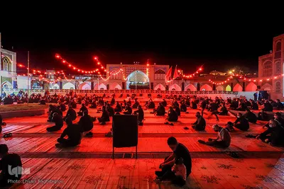 عزاداری شب پنجم محرم در زنجان‎‎