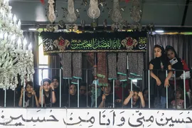 عزاداری ظهر عاشورا در محله کن