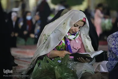 مراسم بزرگداشت روز مباهله در حرم مطهر حضرت شاهچراغ(ع)‎‎