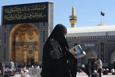 حرم امام رئوف در روزهای پایانی ماه صفر