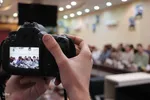 دیدار اعضای انجمن عکاسان آذربایجان شرقی با فرمانده سپاه عاشورا‎