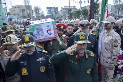 وداع باشکوه مردم دارالارشاد با شهدای مرزبان اردبیلی