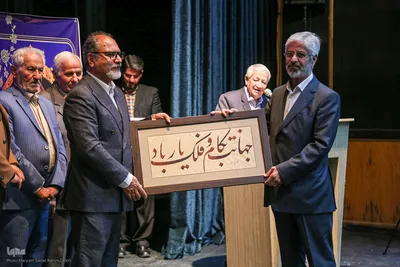 بزرگداشت هنرمند پیشکسوت خوشنویسی فارس «مجید چیزفهم دانشمندیان»