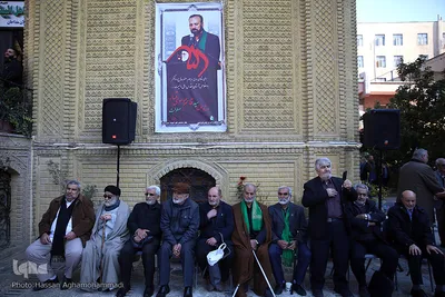 مراسم تشییع پیکر مرحوم «موسوی قهار» مداح و مناجات خوان پیشکسوت
