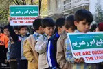 اجتماع دانش‌آموزان تبریزی در حمایت و اعلام همبستگی با دانش‌آموزان فلسطینی