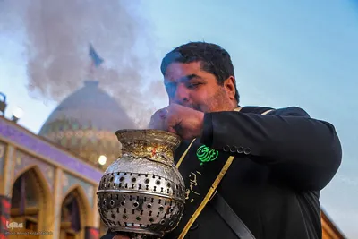 مراسم عزاداری شب شهادت حضرت شاهچراغ(ع)