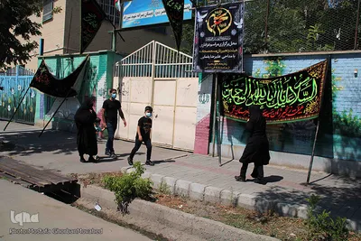 عزاداری تاسوعای حسینی در شهرستان اهر
