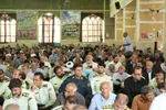 مراسم وداع با پیکر شهید «غلامرضا جمشیدی» در خرم‌آباد
