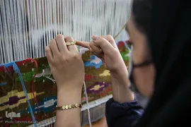 آموزش صنایع دستی در موسسه نیکوکاری رعدالغدیر جهت اشتغال توان‌یابان