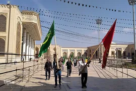 پیاده روی هیئت سه شنبه های مهدوی به سمت شاهچراغ(ع)‎‎