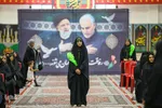سوگواره هفتمین روز شهادت رئیس‌جمهور در اصفهان