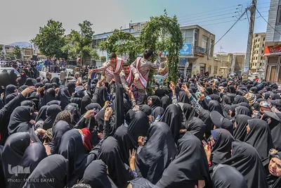 عزاداری شهادت امام جعفر صادق(ع) در اراک