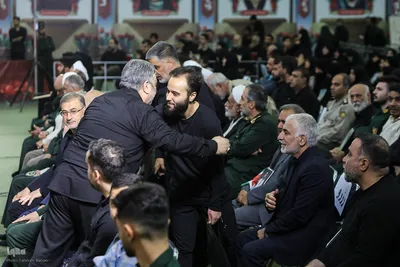 مراسم باشکوه اربعین شهدای اقتدار جنگ تحمیلی ۱۲ روزه