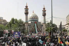 اجتماع ضد صهیونیستی پایتخت‌نشینان در حمایت از مردم مظلوم غزه