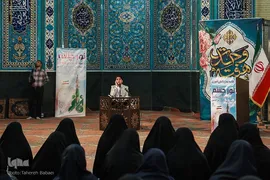 برگزاری نماز جماعت باشکوه دانش آموزی