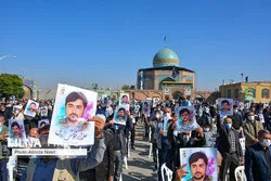 Qazvin nimmt Abschied von Märtyrer „Zakaria Shiri“ + Bilder