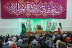 حال و هوای حرم شاهچراغ(ع) در شب نیمه شعبان‎